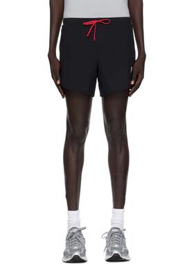 District Vision 男士 短裤 黑色 5in Training