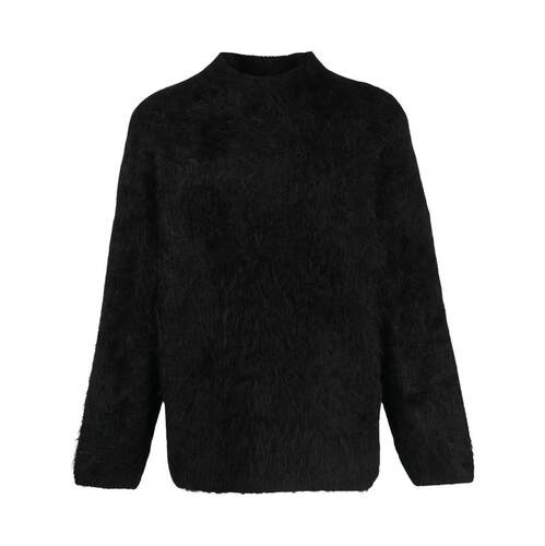Séfr 男士 FW26 开衫 黑色毛线衫