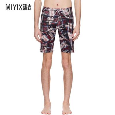 Vivienne Westwood西太后 男款红色 & 黑色 Draped Tartan Fitted