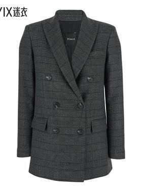 【秋季新品】Plain 女款双排扣西装外套 迷衣时尚