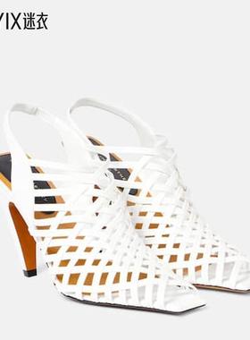 Stella Mccartney 女款Stella Spur 仿皮露跟浅口鞋 迷衣时尚