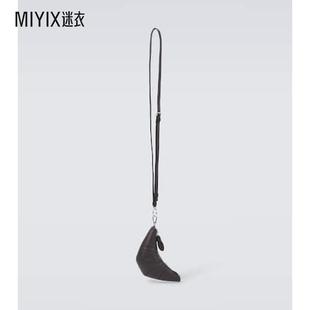 Lemaire 男款 牛角包形皮革有肩带零钱包 迷衣时尚