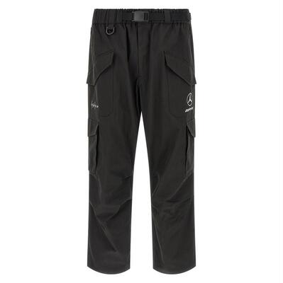 Y-3 男士 SS26 长裤 黑色 Mercedes-AMG F1 联名工装裤