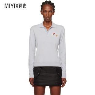 Polo 女款 蓝色 Double We11Done 衫 Knit Patched 迷衣时尚