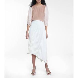 Velvet by Graham Spencer 女士 上衣 Elise 天鹅绒真丝衫