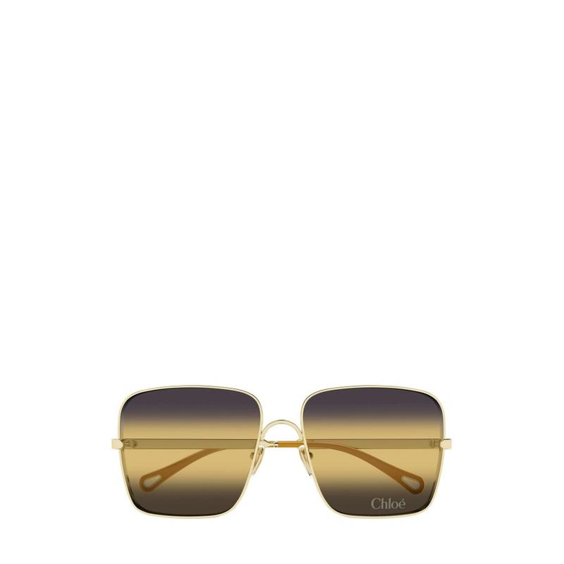 Chloé 女士 FW25 太阳镜 Eyewear 方格太陽眼鏡