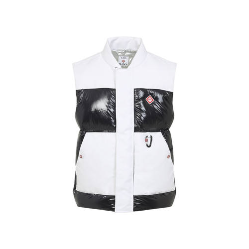 Casablanca 男士 FW25 羽绒服 黑色羽绒马甲