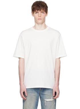 Amiri 男士 T恤 灰白色 Bleach Bandana Patch T 恤