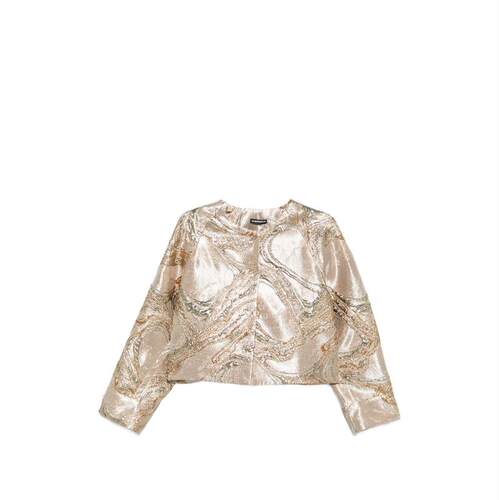 Susanne Bommer 女士 FW26 西装外套 金色夹克美国官网直邮进口