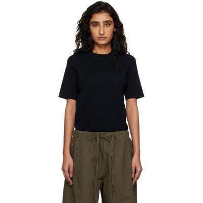 Entire Studios 女士 T恤 黑色 Slim Knit