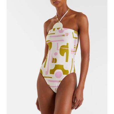 Adriana Degreas 女士 连体泳衣 Balearic 挂脖泳衣