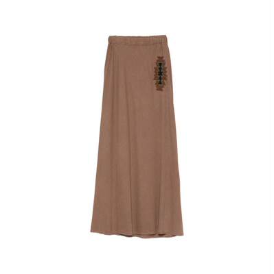 Bazar Deluxe 女士 SS26 中长裙 棕色半身裙