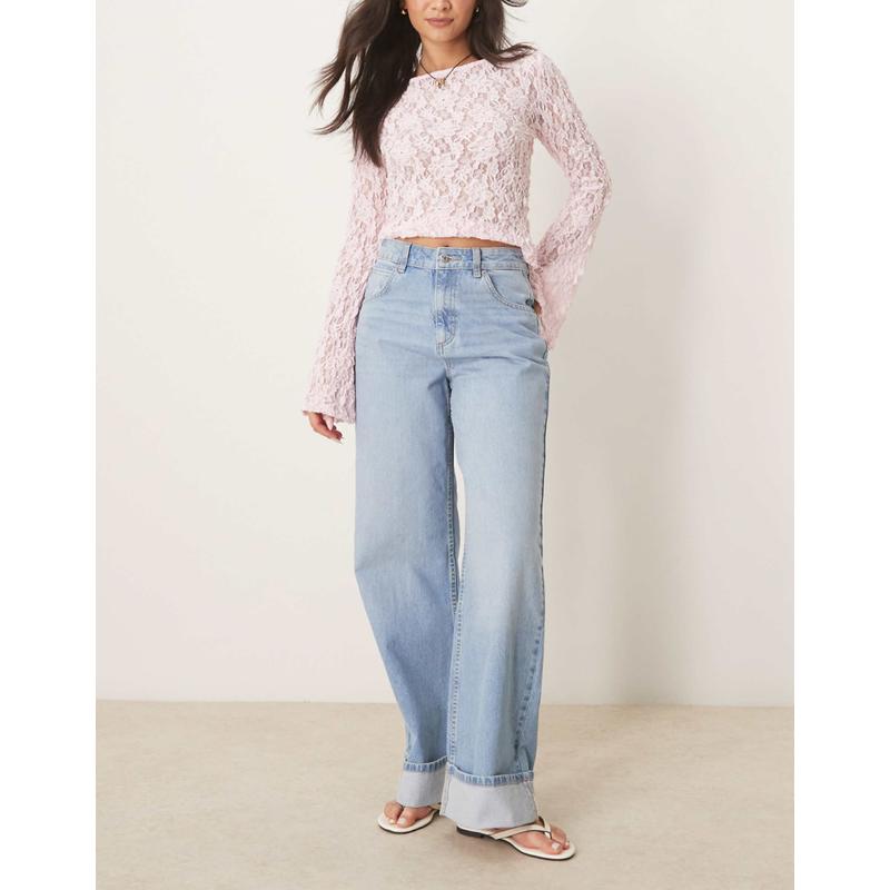 ASOS DESIGN 女士 牛仔长裤