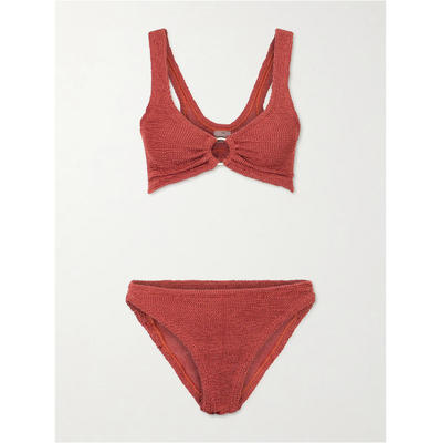 Hunza G 女士 FW26 比基尼 Crinkle™ 精饰经典