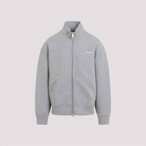 Carhartt WIP 卡哈特 男士 SS26 夹克 ALDA 灰色拉链卫衣棉质
