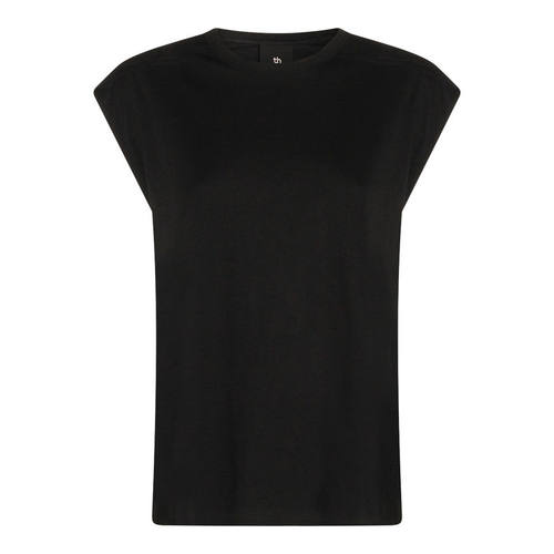 thom/krom 女士 SS26 上衣 黑色棉质
