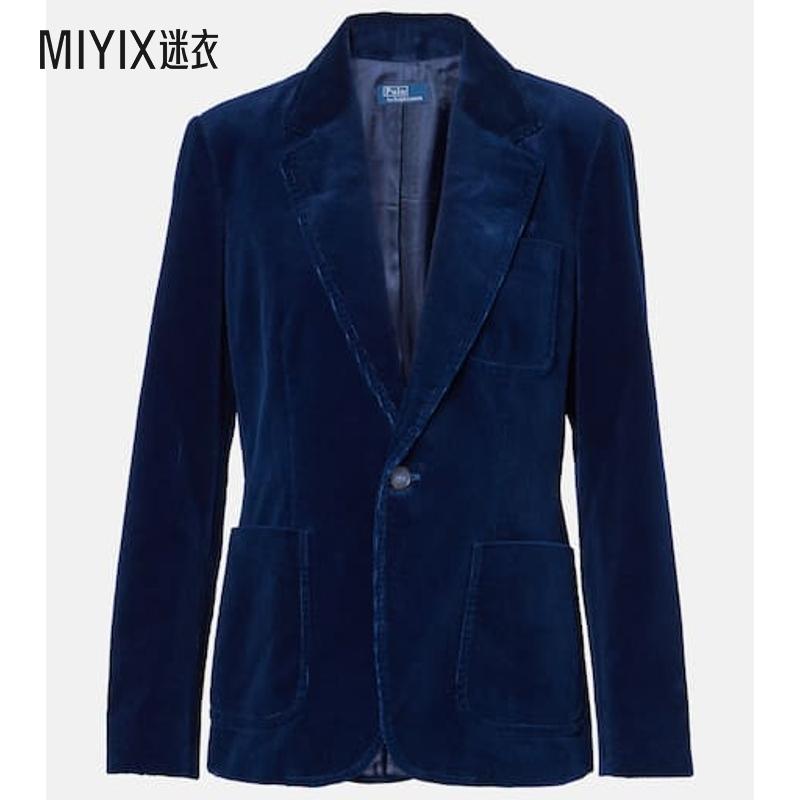 Polo Ralph Lauren拉夫劳伦 女款棉质灯芯绒西装外套 迷衣时尚