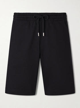 Dries Van Noten 男士 SS26 短裤 直筒棉针织抽绳短裤