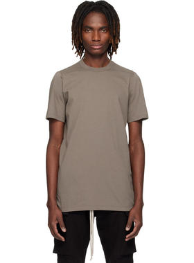 Rick Owens 男士 T恤 灰色 Temple Level T 恤