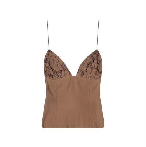 Federica Tosi 女士 SS26 上衣 棕色