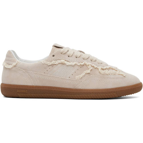 ALOHAS 女士 运动鞋 米色 Tb.490 Crochet Leather