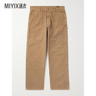 ORSLOW 男款Painter 牛津直筒棉质斜纹布裤子 迷衣时尚