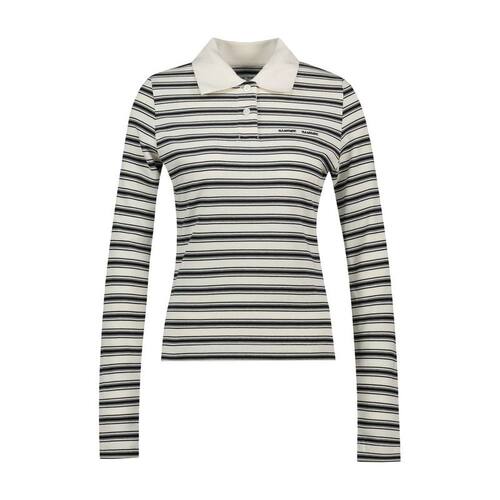 Samsøe Samsøe 女士 FW26 POLO衫 SADONELL LS 15512 棉质多