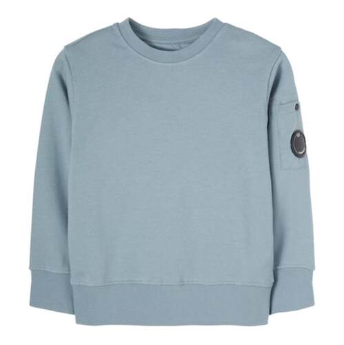 C.P. Company 中性（儿童） 卫衣 Lens 棉质针织运动衫童装