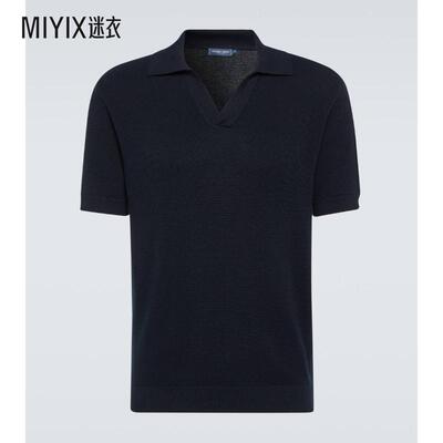 Frescobol Carioca 男士 Rino 棉质真丝Polo衫 迷衣时尚