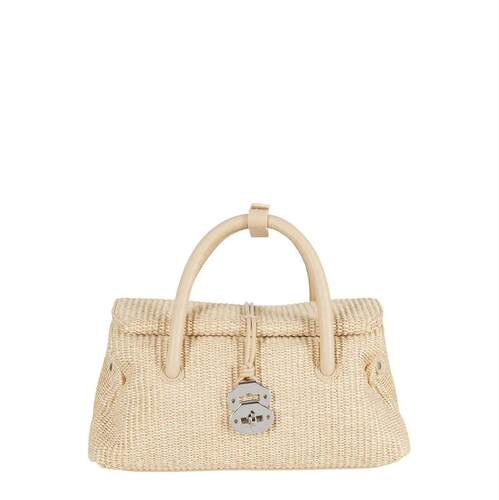 Zanellato 女士 SS26 托特包 Dotta Vimini 编织小号