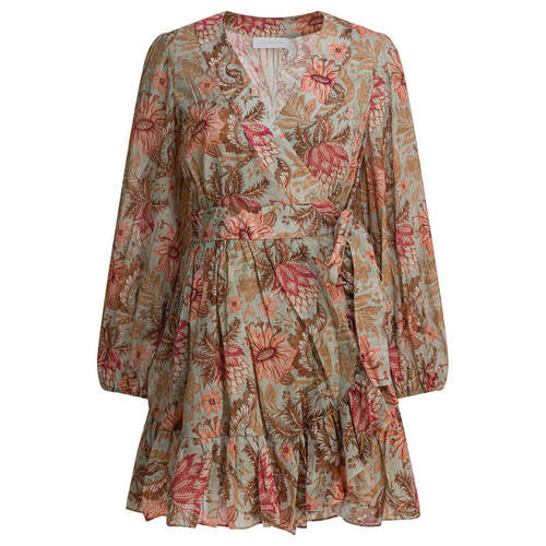Zimmermann 兹默曼 女士 SS26 短款连衣裙 