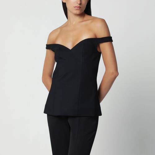 Róhe 女士 FW26 上衣 OFFTHESHOULDER 黑色