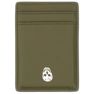 MCQUEEN 亚历山大·麦昆 男士 卡包 Alexander McQueen 骷髅印花