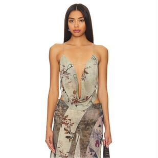 上衣 女士 超大樽领绑带 London Jaded