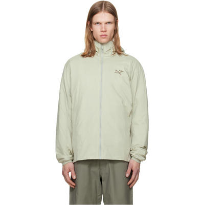 Arc'Teryx 始祖鸟 男士 夹克 绿色 Atom 连帽