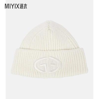 Goldbergh 女款Valerie 徽标罗纹针织小便帽 迷衣时尚