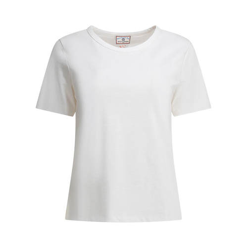 Ines De La Fressange Paris 女士 SS26 T恤 浅褐色棉质