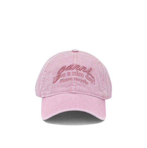 Ganni 甘尼 女士 FW26 棒球帽 带Logo