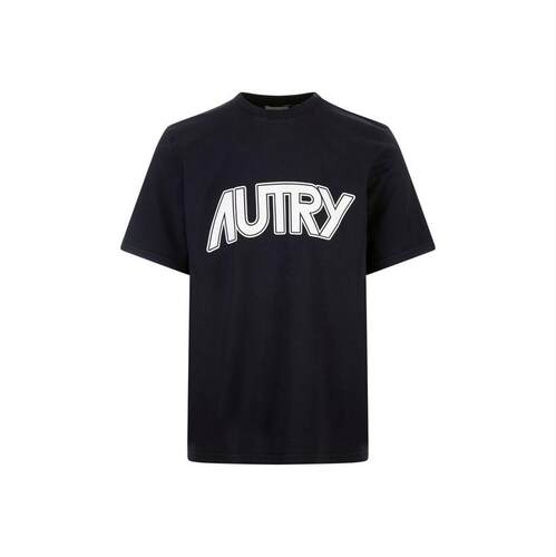 Autry 奥特里 男士 FW26 T恤 Autry 徽标印花平纹 T 恤
