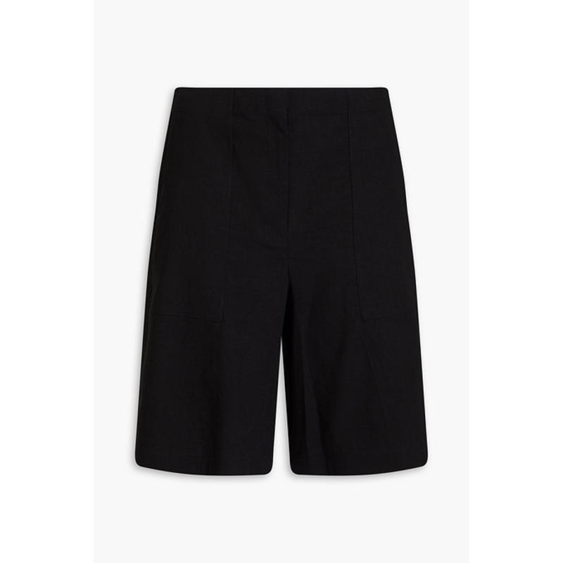 Theory 女士 短裤 亚麻混纺绉纱短裤