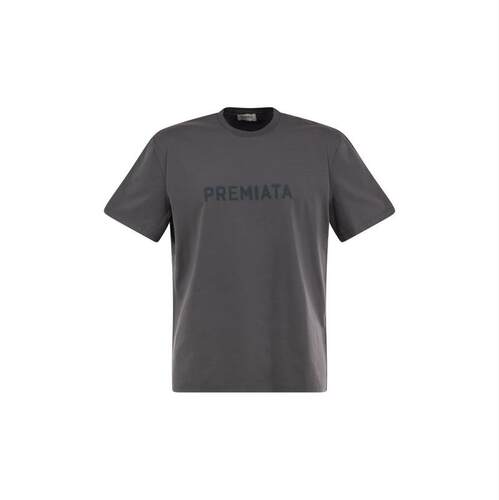 Premiata 普瑞米亚达 男士 FW26 T恤 棉质带Logo印花