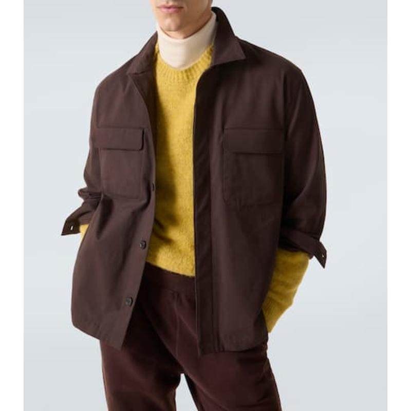 Sunspel 男士 夹克 棉质羊绒衬衫式夹克,男装,牛仔外套,淘宝优惠券,粉丝福利购,淘宝优惠卷