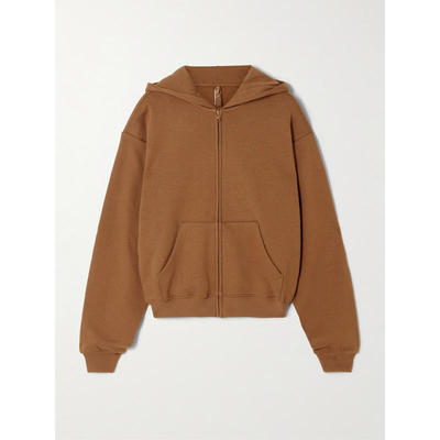 SKIMS 女士 26春新品 卫衣 Bison 经典款拉链连帽衫