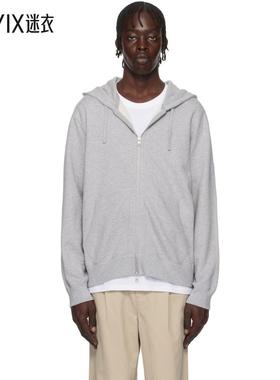 Reigning Champ 男士灰色 Midweight Terry Standard Zip 连帽衫