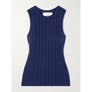 Bosherton 背心 罗纹棉质真丝羊绒混纺背心 女士 Arch4