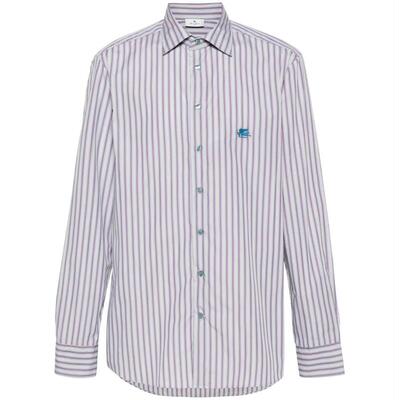 Etro 艾绰 男士 SS24 衬衫 条纹