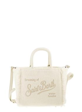 MC2 Saint Barth 女士 FW25 手提包 VANITY blend 迷你羊毛手袋