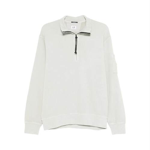C.P. Company 男士 FW25 毛衣 LONDON FOG 棉质套头衫