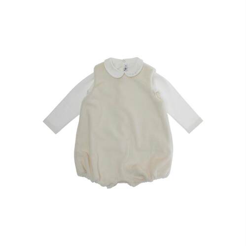 Il Gufo 婴儿 FW25 服装 T-SHIRT DUNGAREES 套装童装