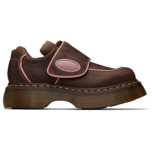 Dr. Martens 马丁博士 女士 乐福鞋 棕色 Buzz Strap Wyoming